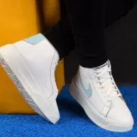 نیم بوت اسپرت چرم مصنوعی لژدار سه طرح