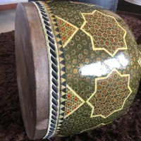 تنبک خاتم کاری شده صنایع دستی|سازهای سنتی|ساری, |دیوار