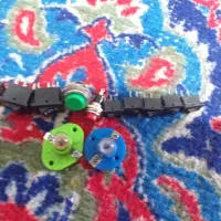 وسایل کاردستی شامل ارمیچر بدنه گرد و چراغ و کلید|اسباببازی بچه|مشهد, توس (بلوار توس)|دیوار