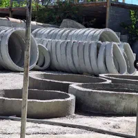 عباسی حلقه چاه بلوک لوله سیمانی بتن