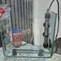 آکواریوم رومیزی با تجهیزات کامل