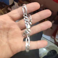 دستبند نقره ی ایتالیایی مدل فیگارو   925|بدلیجات|کرج, ساماندهی|دیوار