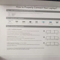 مانیتور سه گانه قابل حمل ۱۴ اینچ برای لپ تاپ|قطعات و لوازم جانبی رایانه|تبریز, |دیوار
