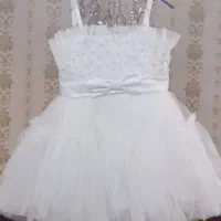 دوعدد پیراهن مجلسی بچگانه|کفش و لباس بچه|تهران, شهرک شریفی|دیوار