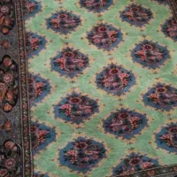 قالیچه چله ابریشم گل ابریشم