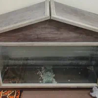 آکواریوم کلبه ای بسیار زیبا با تمام وسایل