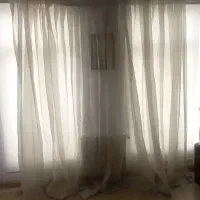 پرده حریر|پرده، رانر، رومیزی|تهران, شهمیرزادی|دیوار