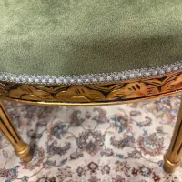 شش عدد صندلی همراه میز با شیشه