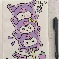 نقاشی در حاشیه ی دفتر مشق