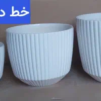 تولید انواع گلدان های سرامیکی درجه ۱|عمدهفروشی|لالجین, |دیوار