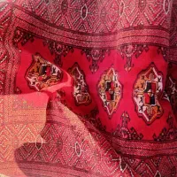 قالیچه دست بافت ترکمنی|فرش|بندر ترکمن, |دیوار