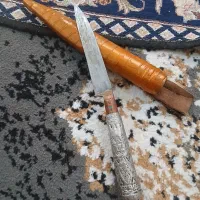 چاقو قدیمی نقره
