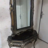آینه و کنسول چوبی