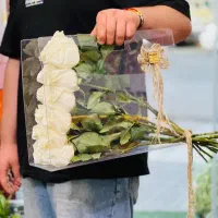 تاج گل و دسته گل طبیعی و ربانی|گل و گیاه طبیعی|لاهیجان, طالقانی|دیوار