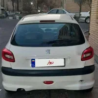 پژو ۲۰۶ تیپ ۳ سفید|خودرو سواری و وانت|سهند, |دیوار