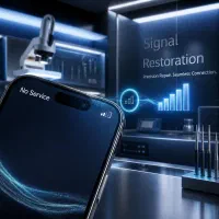 بازگردانی آنتن آیفون (No Service)