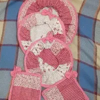 سرویس ۶ تیکه آشپزخانه|سفره، حوله، دستمال آشپزخانه|کوهدشت, |دیوار