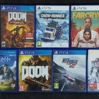 دیسک بازی‌های PS5 و PS4