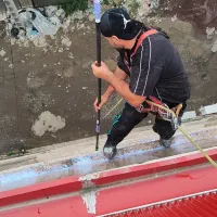 نصب حلب ضد شوره سنگ نما نم نما و درزگیری راپل|خدمات پیشه و مهارت|بندر انزلی, شیلات|دیوار