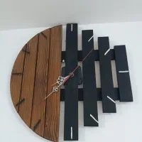 ساعت دیواری چوبی خیلی شیک