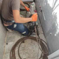 لوله بازکنی رفع بو چاه بازکنی آذر سعدی کلهری کل قم