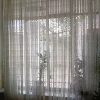 پرده تمیز و سالم