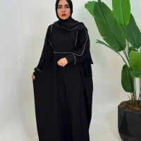 عبا بلند مغزی دوزی جنس الیزه