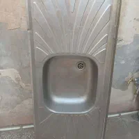 کابینت ظرفشویی با سینک روی آن ویک سینک استیل مجزا|مصالح و تجهیزات ساختمان|قم, امامزاده ابراهیم|دیوار
