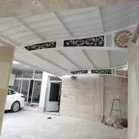 سایه بان ماشین. نقاب پنجره. آلاچیق