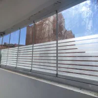 بالکن شیشه ای آکاردونی