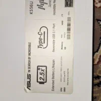 لپتاپ ایسوس درحد نو|رایانه همراه|کرج, خرمدشت|دیوار