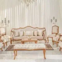 مبل کویین تمام چوب٪قزلباش