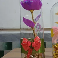 گلهای  شیشه ای و کادویی