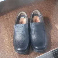 کفش چرم شه پر چرم گاوی طبی