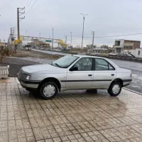 پژو ۴۰۵ مدل بدون رنگ کم کار