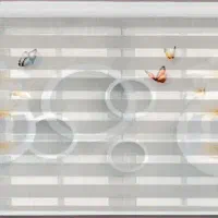 پرده زبرا عرض 3 متر و 1متری