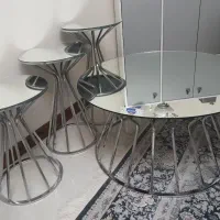 میز عسلی و ست سه تیکه ای و ساعت و تابلو و آباژور|مبلمان خانگی و میز عسلی|تهران, ویلاشهر|دیوار