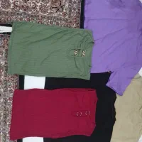 تاپ زنانه و ‌کراپ دخترانه نخی