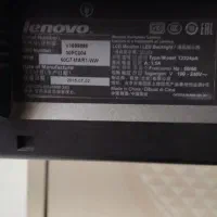 مانیتور لنوو 24 اینچ|قطعات و لوازم جانبی رایانه|شیراز, شهرک سعدی|دیوار