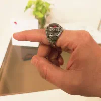 زنجیر استیل اصل انگلیس با تعدادی انگشتر|بدلیجات|تهران, خواجه نظام الملک|دیوار