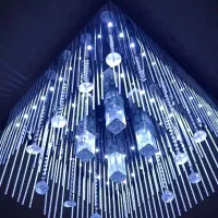 دو عدد لوستر در حد نو اندازو و مشخصاتو بخونید