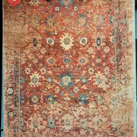 فرش ابریشمی سلطان آبادی