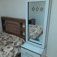 تخت ۱/۵ نفره|تخت و سرویس خواب|خمام, |دیوار