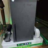 Xbox Series X یک ترا دو دسته پایه خنک کننده|کنسول، بازی ویدئویی و آنلاین|تهران, سعادت‌آباد|دیوار
