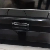 میز تلویزیون شیشه ای سالم بدون خط وخش