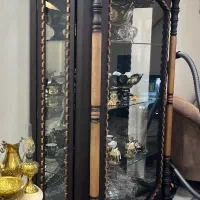 ویترین تمام چوب کاردست|بوفه، ویترین، کنسول|تهران, خاک سفید|دیوار