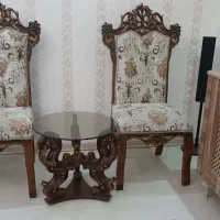 مبل ۹ نفره تمیز و سالم به همراه ۳ عسلی و میز|مبلمان خانگی و میز عسلی|کرج, باغستان|دیوار