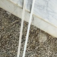 میله پرده سالم وتمیز