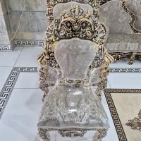 مبل سلطنتی ۹نفره تمام چوب راش طرح آذربایجان|مبلمان خانگی و میز عسلی|تبریز, |دیوار