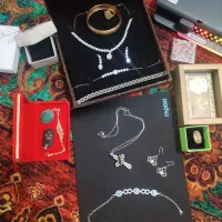 جواهرات نقره زنانه مردانه حراج فوری